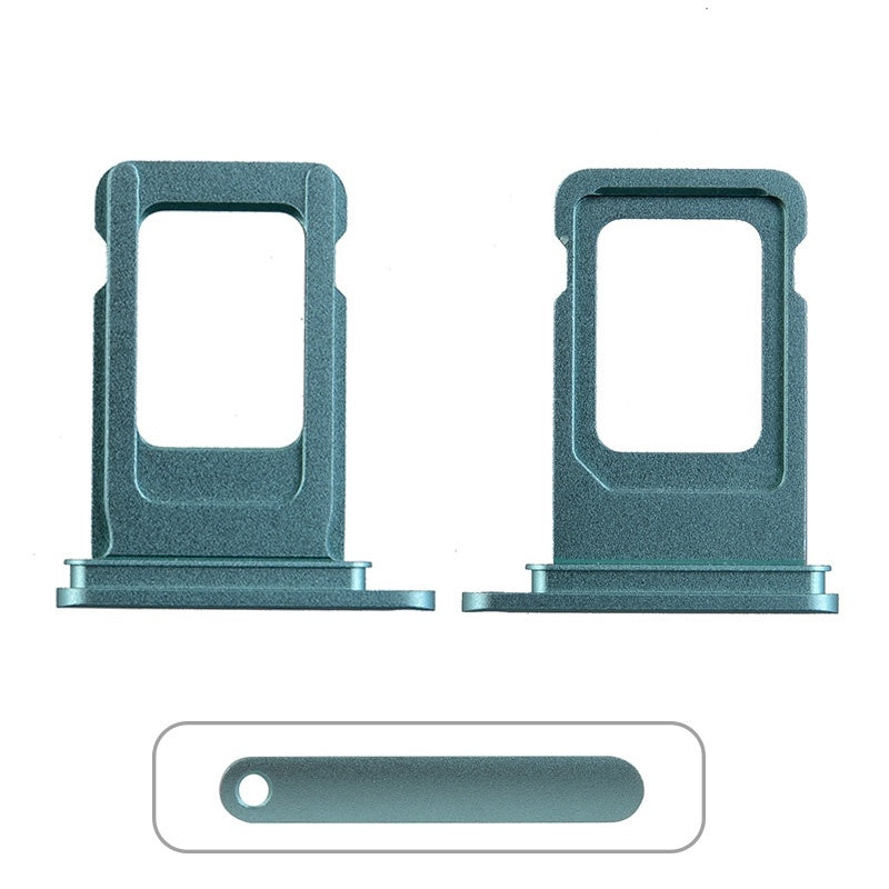 Standard Sim Card Tray for iPhone 11 (Single) (Green)