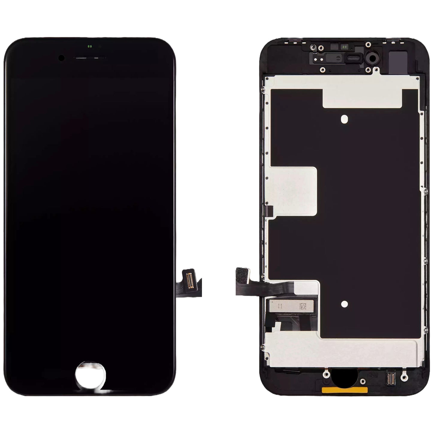 Standard Screen for iPhone 8 / SE (2020) / SE (2022) (R) (Black)
