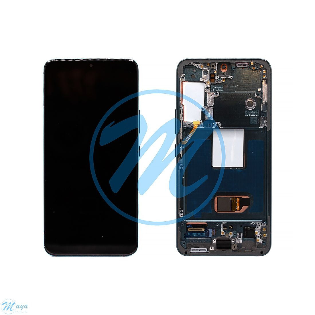Screen with Frame for Galaxy S22 5G (Refurbished) (Green)