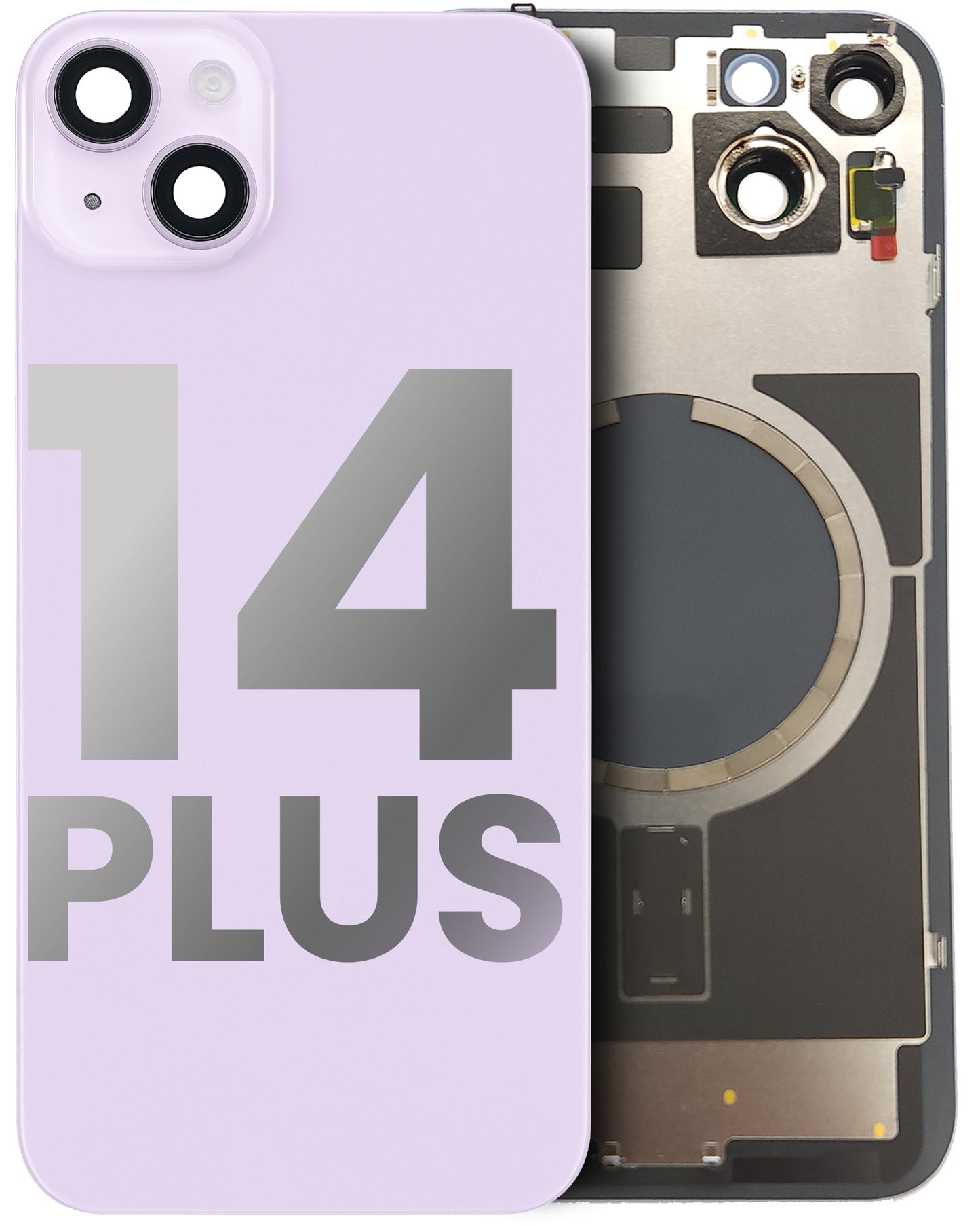 Premium Back Panel without Flex for iPhone 14 Plus (A) (Purple)