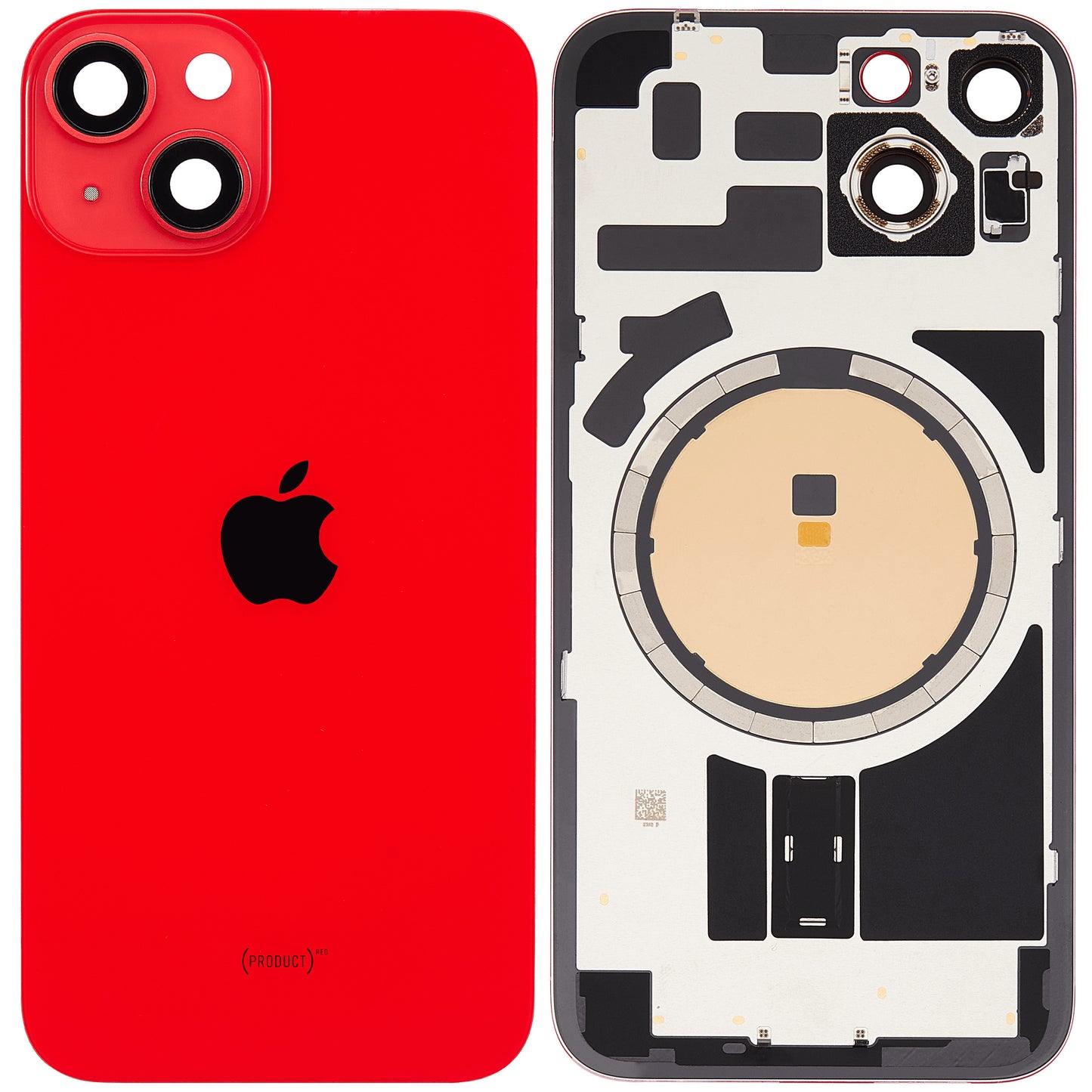 Premium Back Panel without Flex for iPhone 14 ((Product)RED) (A)