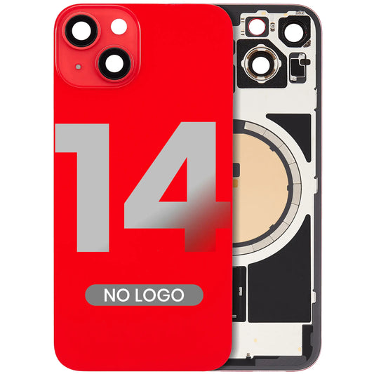 Economy Back Panel with MagSafe Magnet for iPhone 14 (Red) (No Logo), image 1