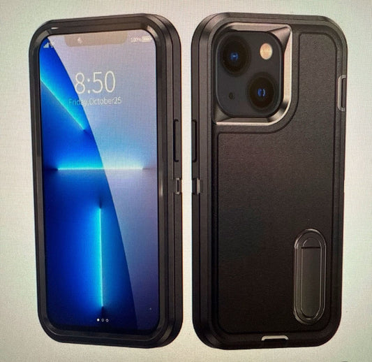 Case for iPhone 13 (Heavy Duty) (Black)