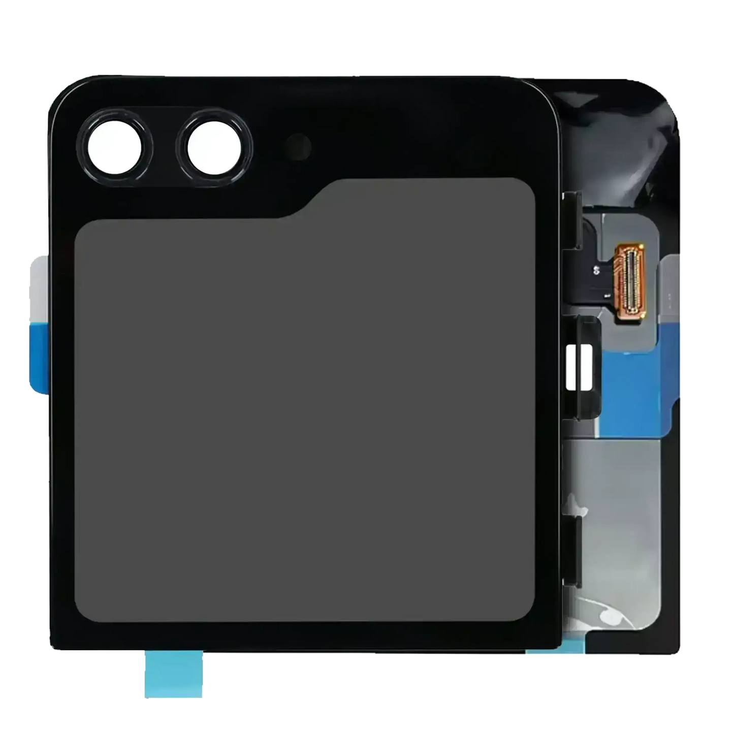 1784180171EconomyOuterOLEDAssemblyCompatiblewithSamsungGalaxyZFlip55GUsedOEMPullGradeBC