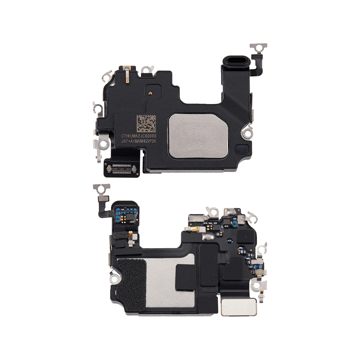 Ear Speaker for iPhone 16e / 17e front and back view