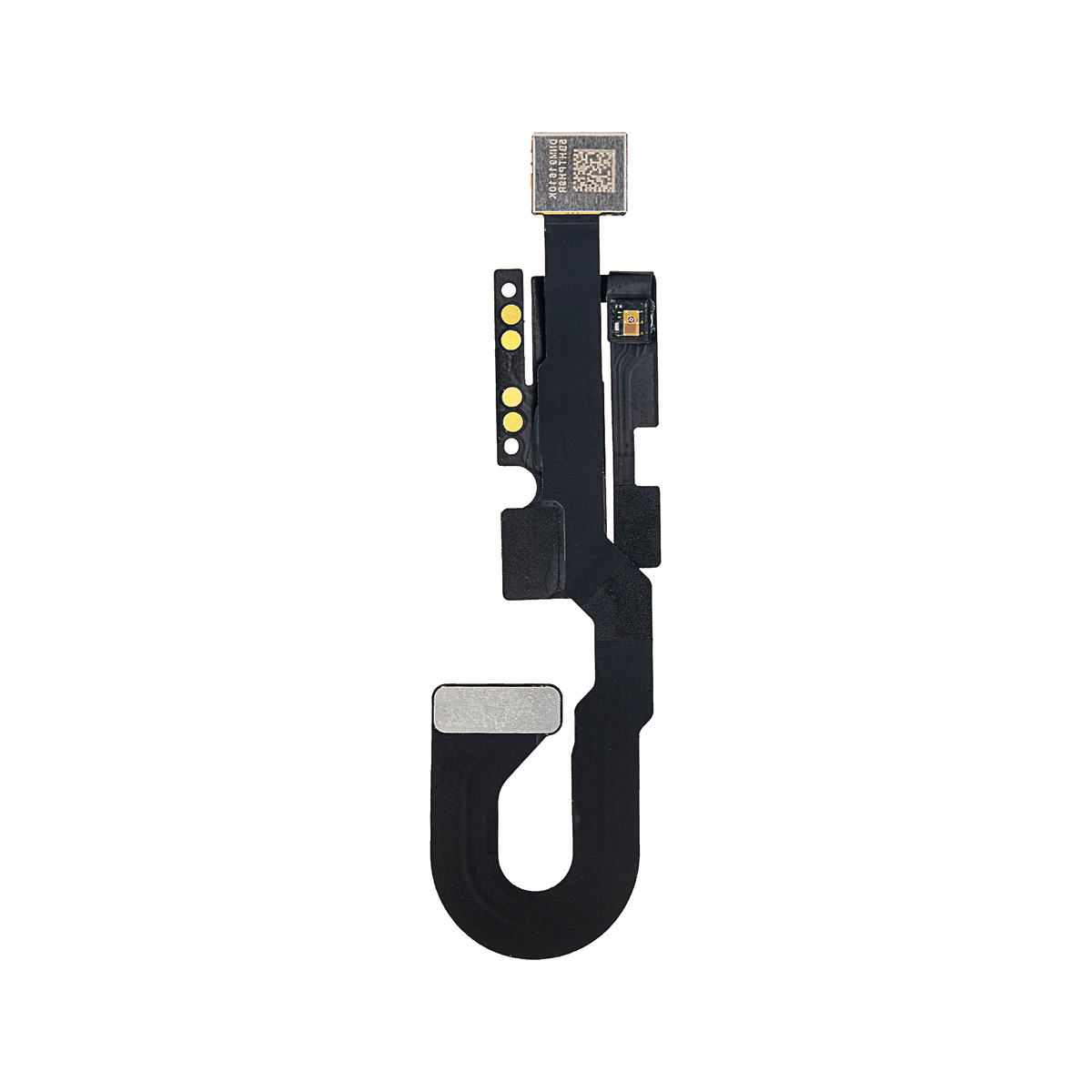 Front Camera and Proximity Sensor Flex for iPhone 8 / SE (2020) / SE (2022) angled back view