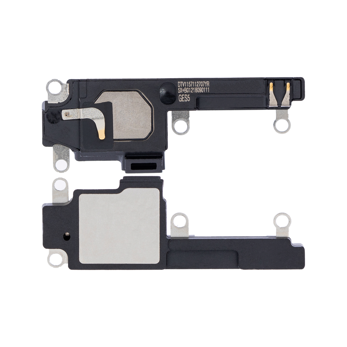 Loudspeaker for iPhone 13 Mini front and back view