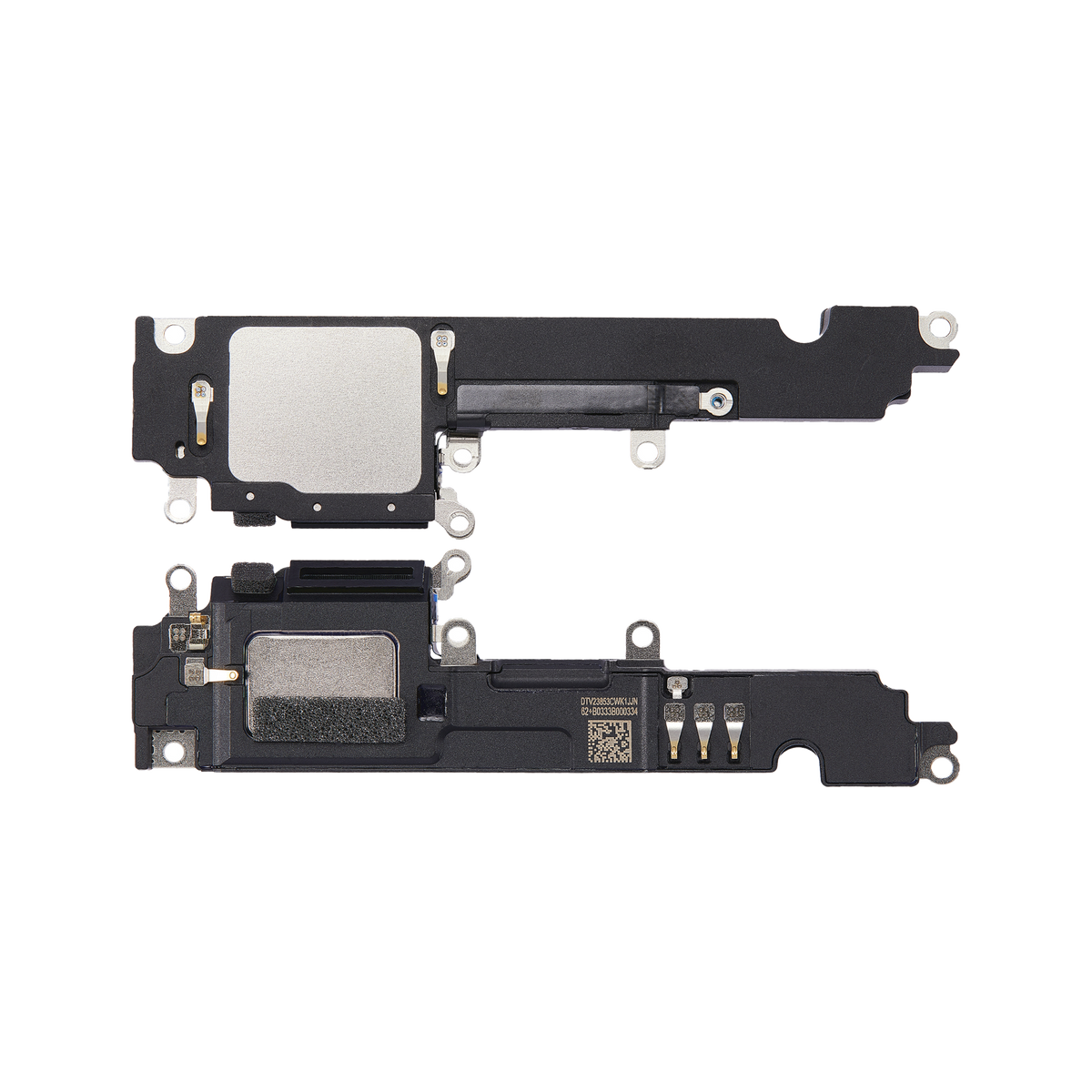 Loudspeaker for iPhone 14 Plus front and back view