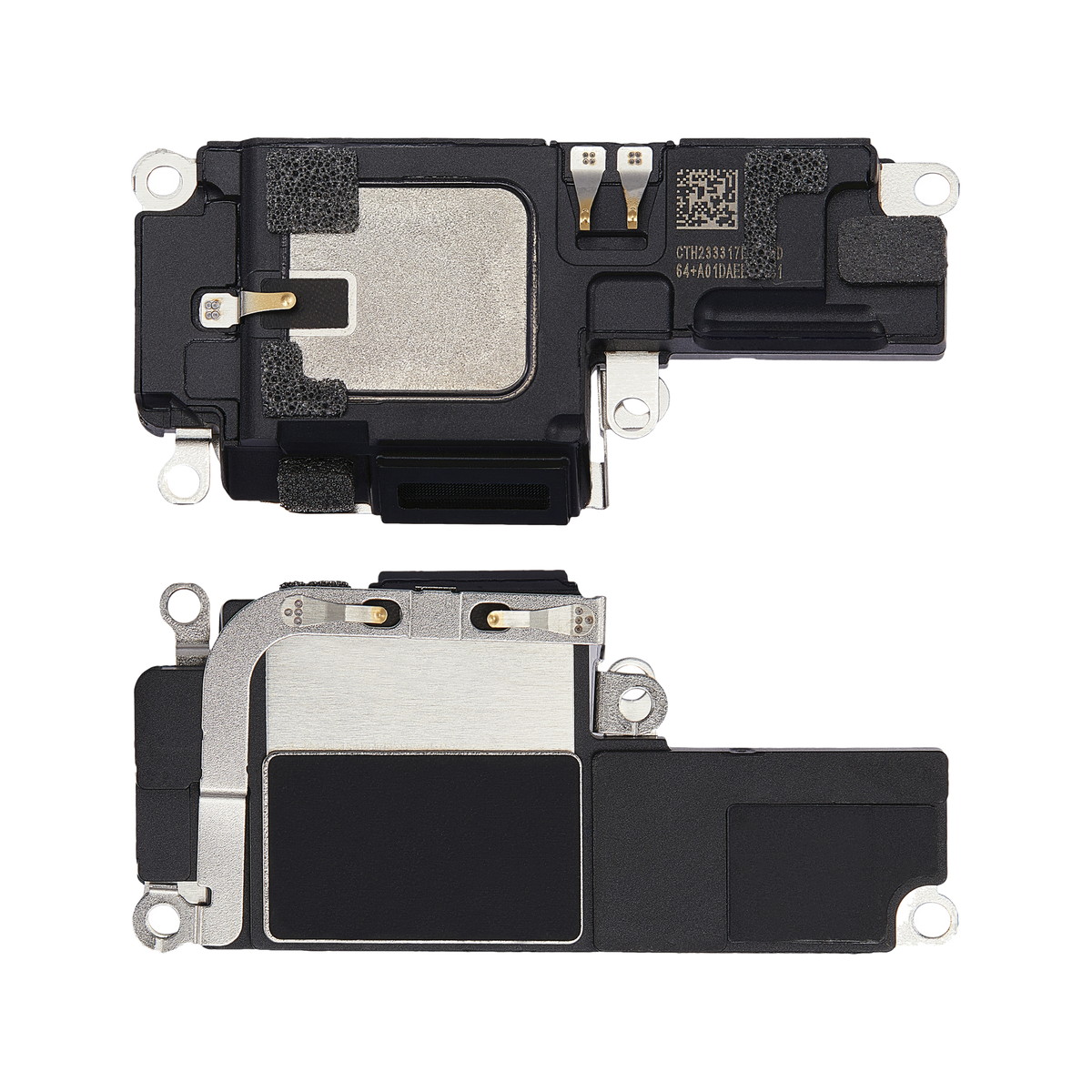 Loudspeaker for iPhone 14 Pro front and back view