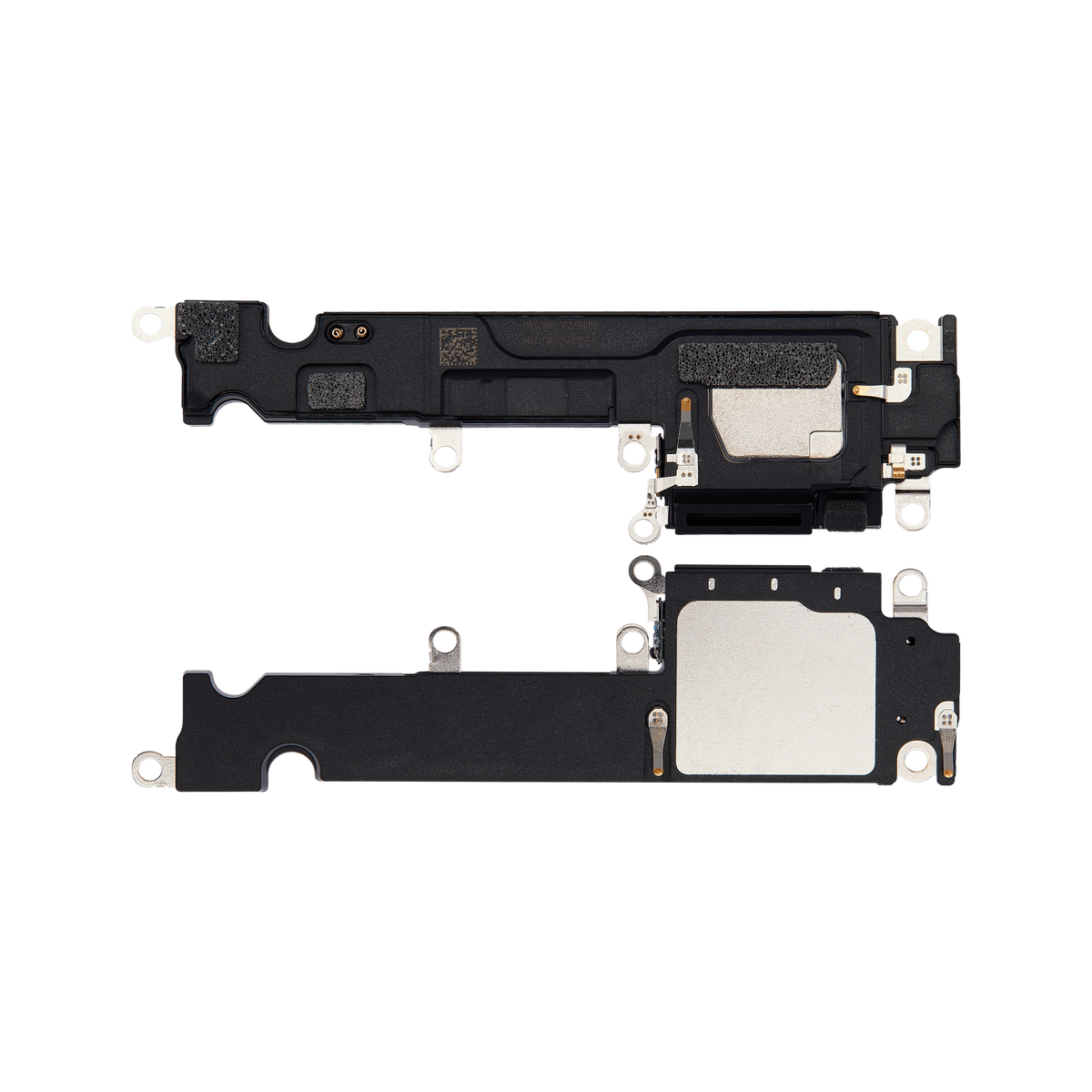 Loudspeaker for iPhone 15 Plus front and back view