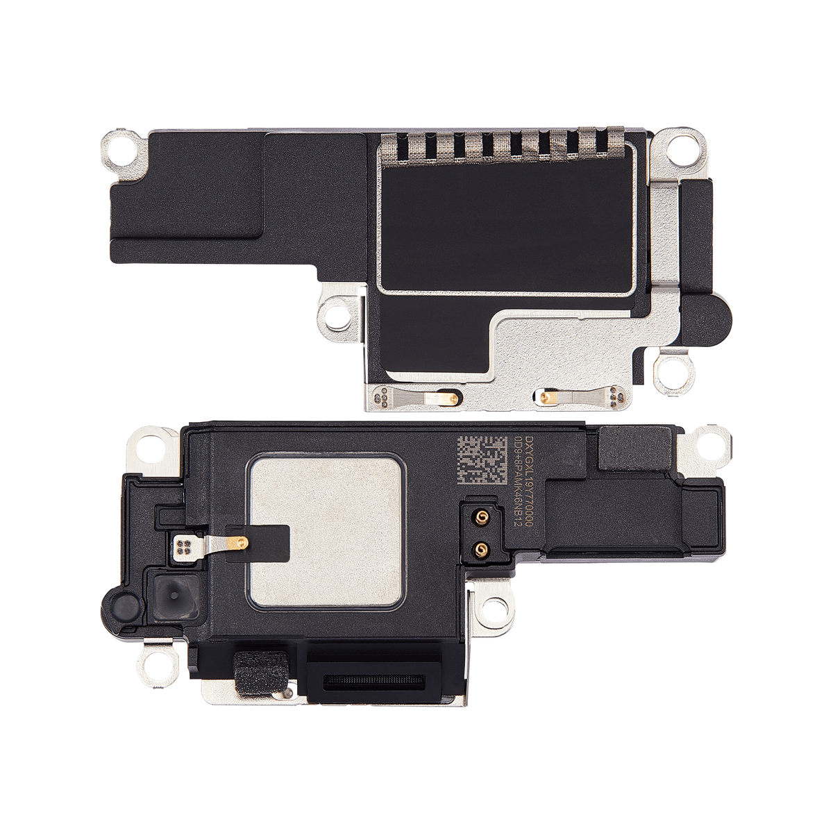 Loudspeaker for iPhone 15 Pro front and back view