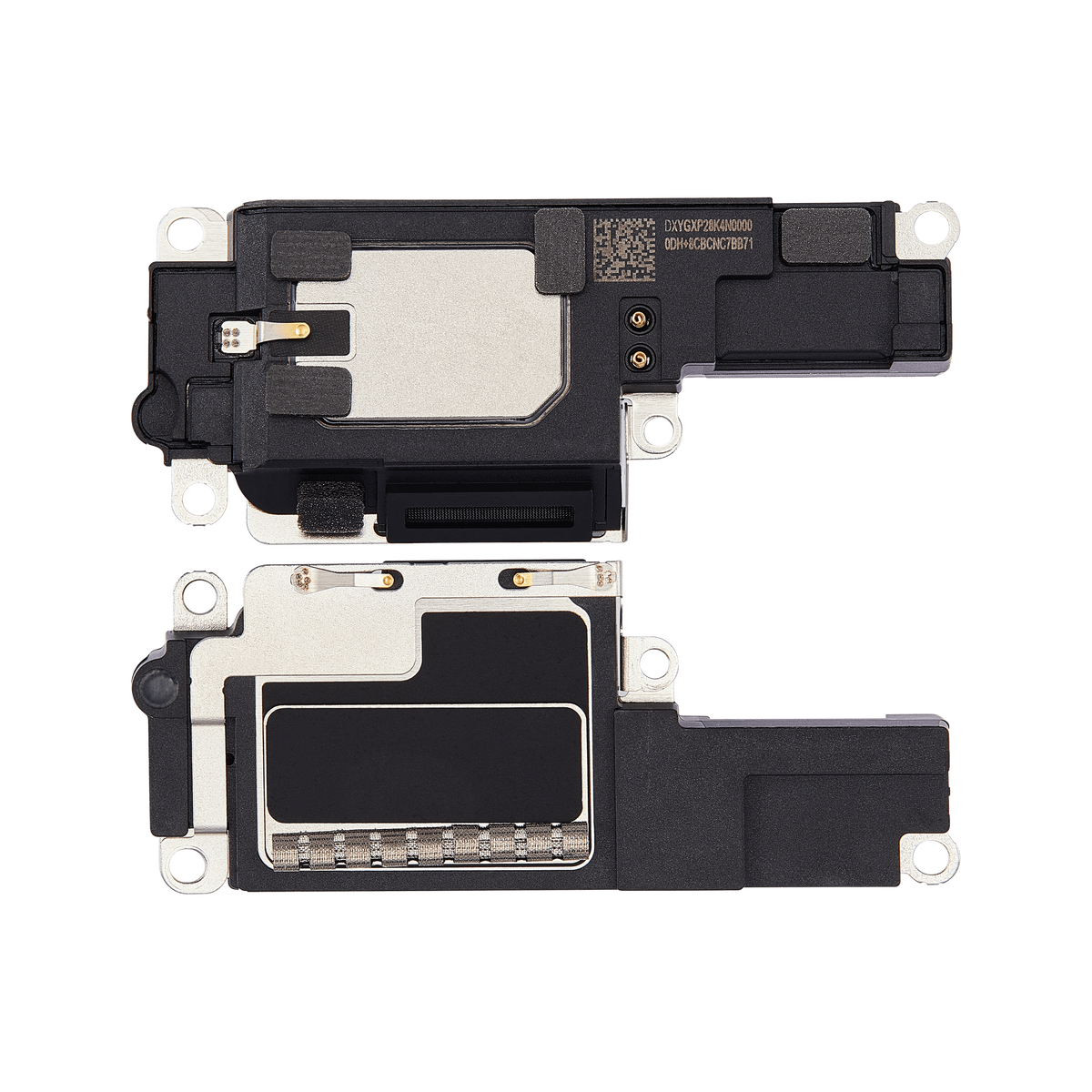 Loudspeaker for iPhone 15 Pro Max front and back view
