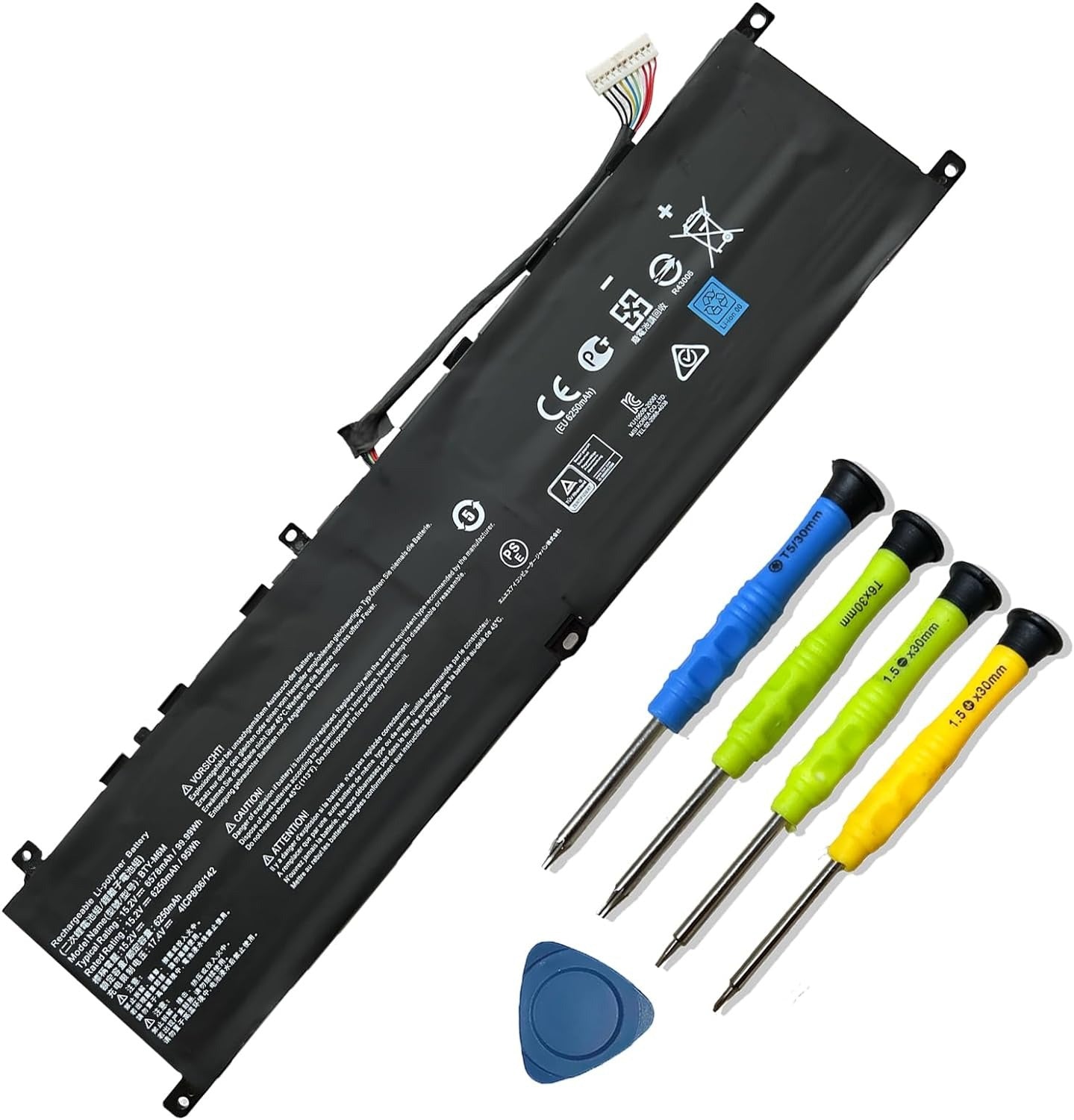 Battery Replacement for MSI P65 Creator