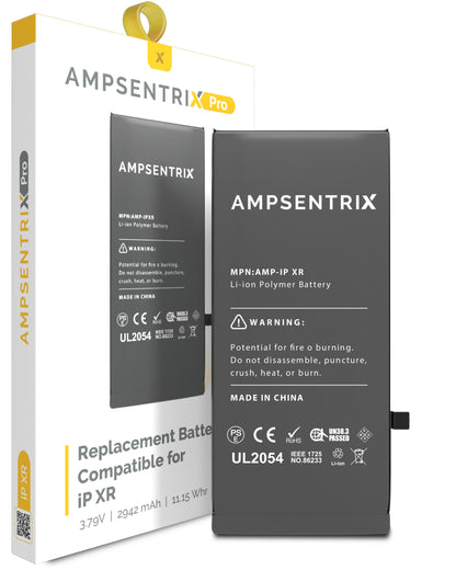 Standard Battery for iPhone XR (AmpSentrix Pro)