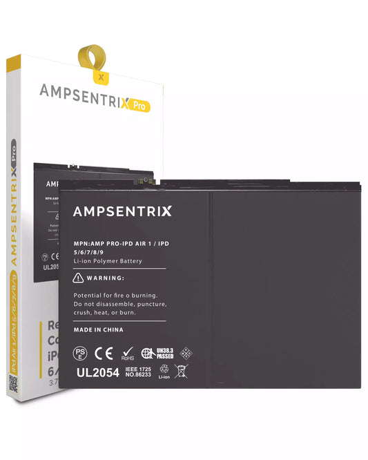 Standard Battery for  iPad 5 / 6 / 7 / 8 / 9 / Air 1