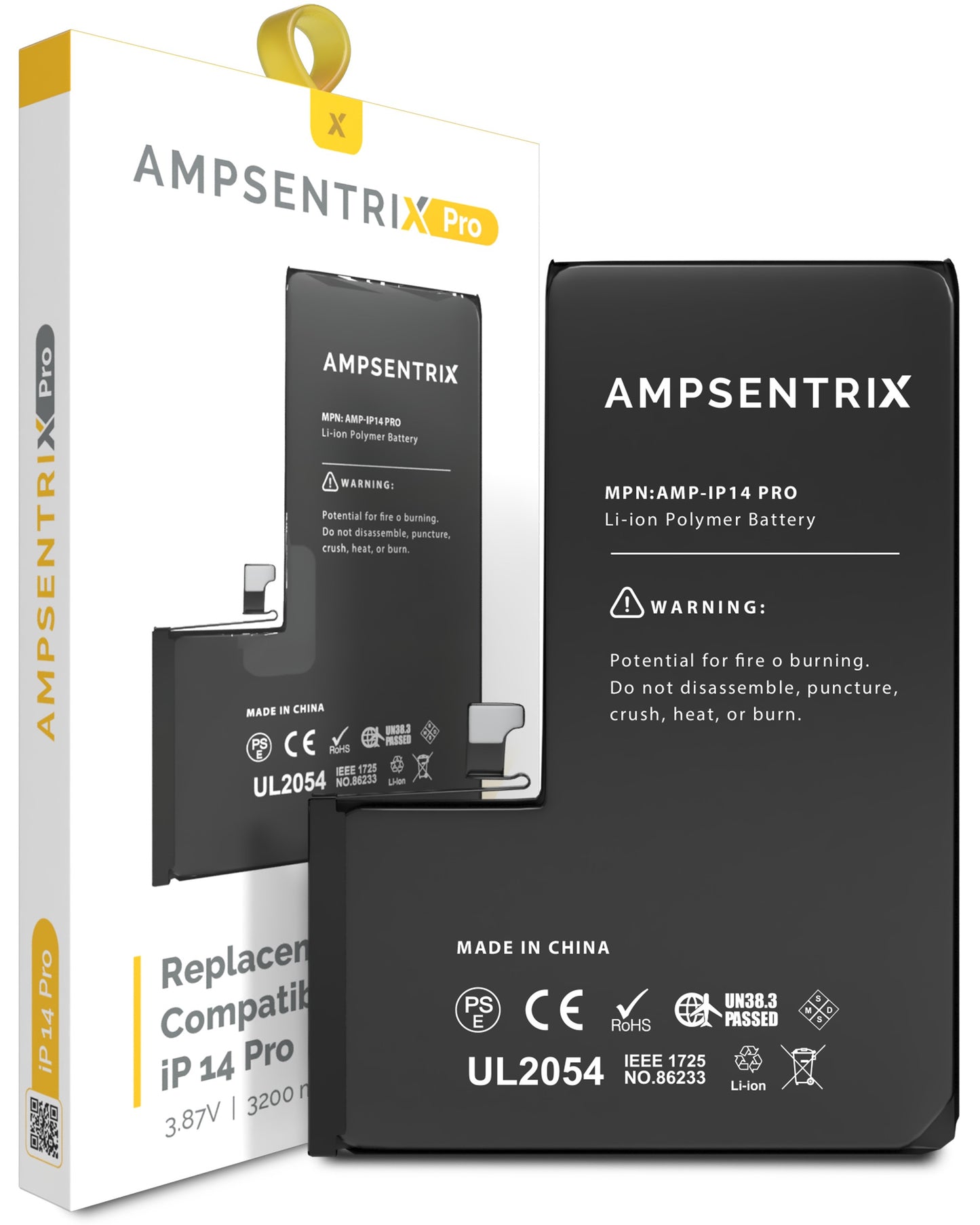 Battery Replacement for Apple iPhone 14 Pro (Pro)