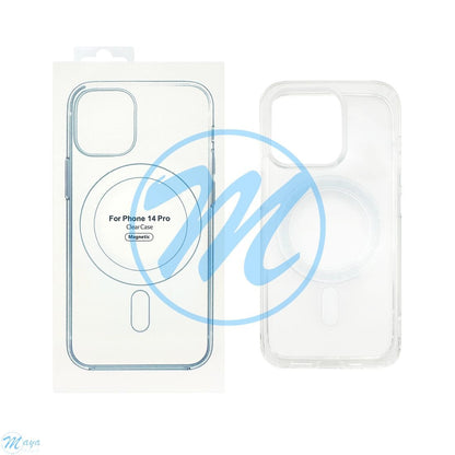 Mag Safe Case for Apple iPhone 14 Plus (Clear)