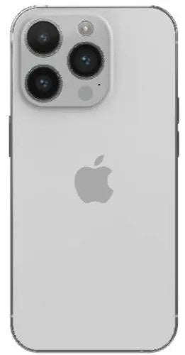 Backglass Replacement for Apple iPhone 14 Pro (Silver)