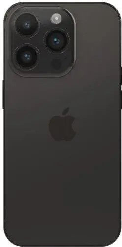Space Black Back Glass for Apple iPhone 14 Pro
