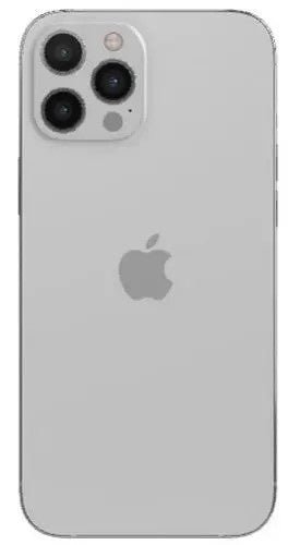 Backglass Replacement for Apple iPhone 12 Pro Max (Silver)