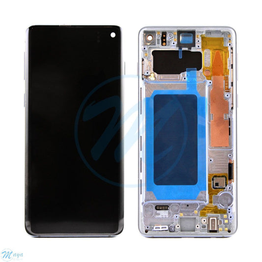 Economy Screen for Galaxy S10 (Prism Blue)