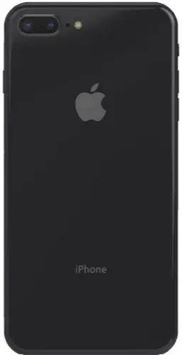 Backglass Replacement for Apple iPhone 8 Plus (Black)