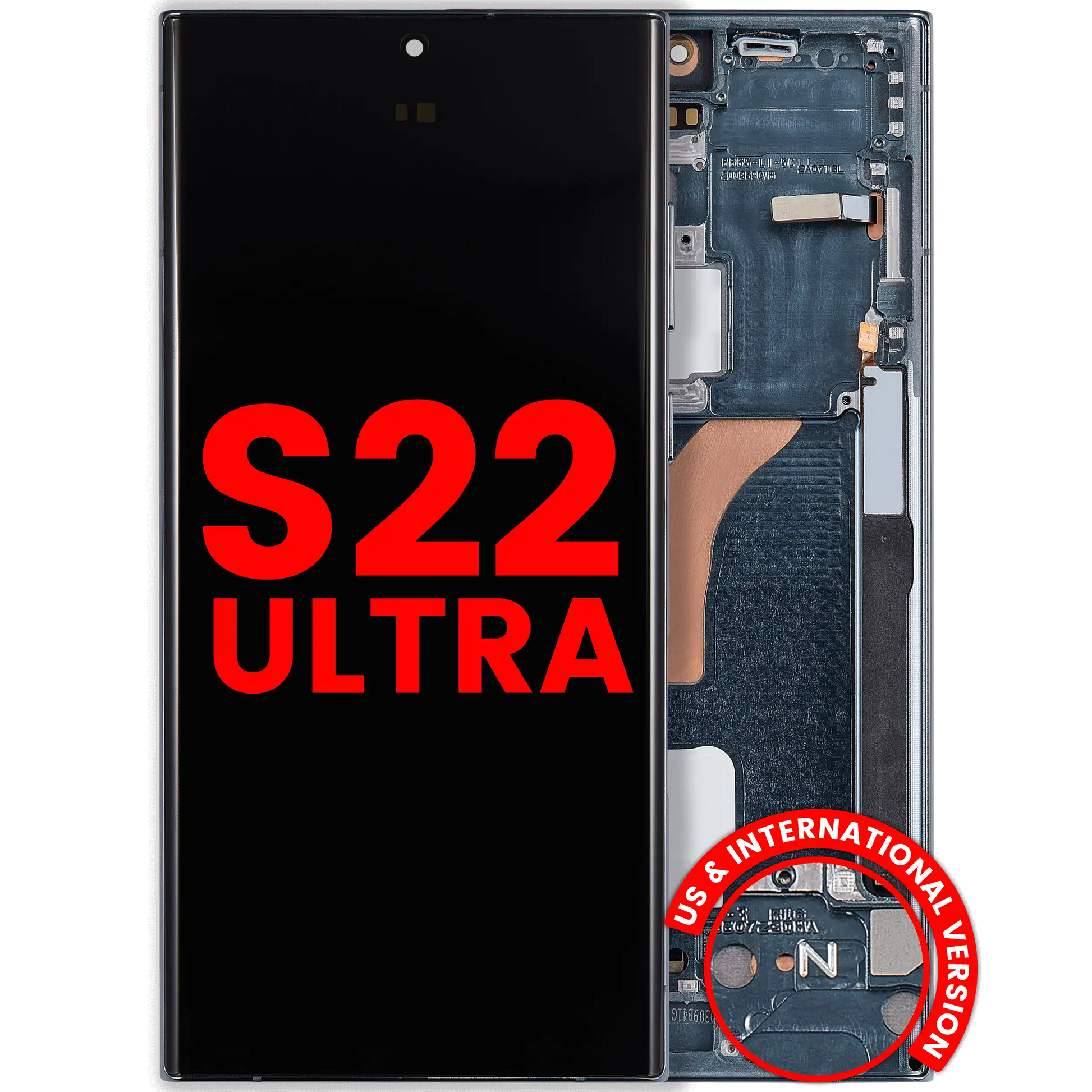 1774899534EconomyScreenwithFrameforGalaxyS22UltraUSIOLEDGreen1