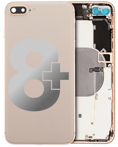 1784181316EconomyBackHousingwithSmallComponentsCompatiblewithiPhone8PlusUsedOEMPullGradeC1