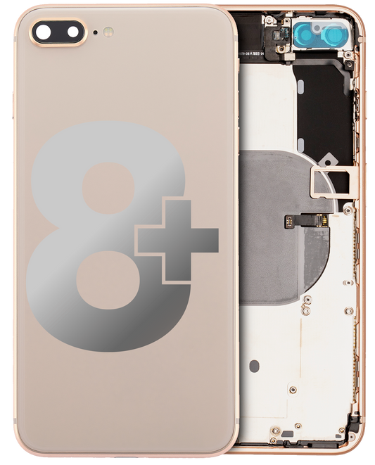 1784181316EconomyBackHousingwithSmallComponentsCompatiblewithiPhone8PlusUsedOEMPullGradeC1