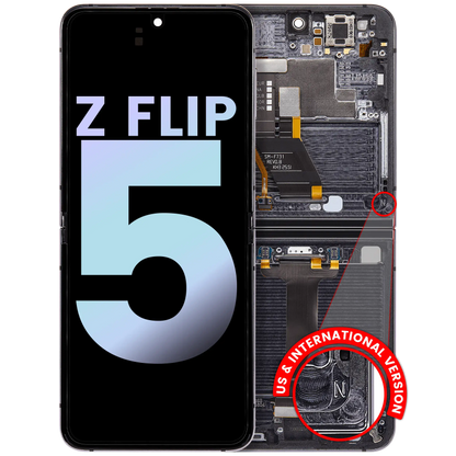 1787091572ReplacementInnerOLEDAssemblywithFrameCompatiblewithSamsungGalaxyZFlip55GFactorySpecificationGraphite9
