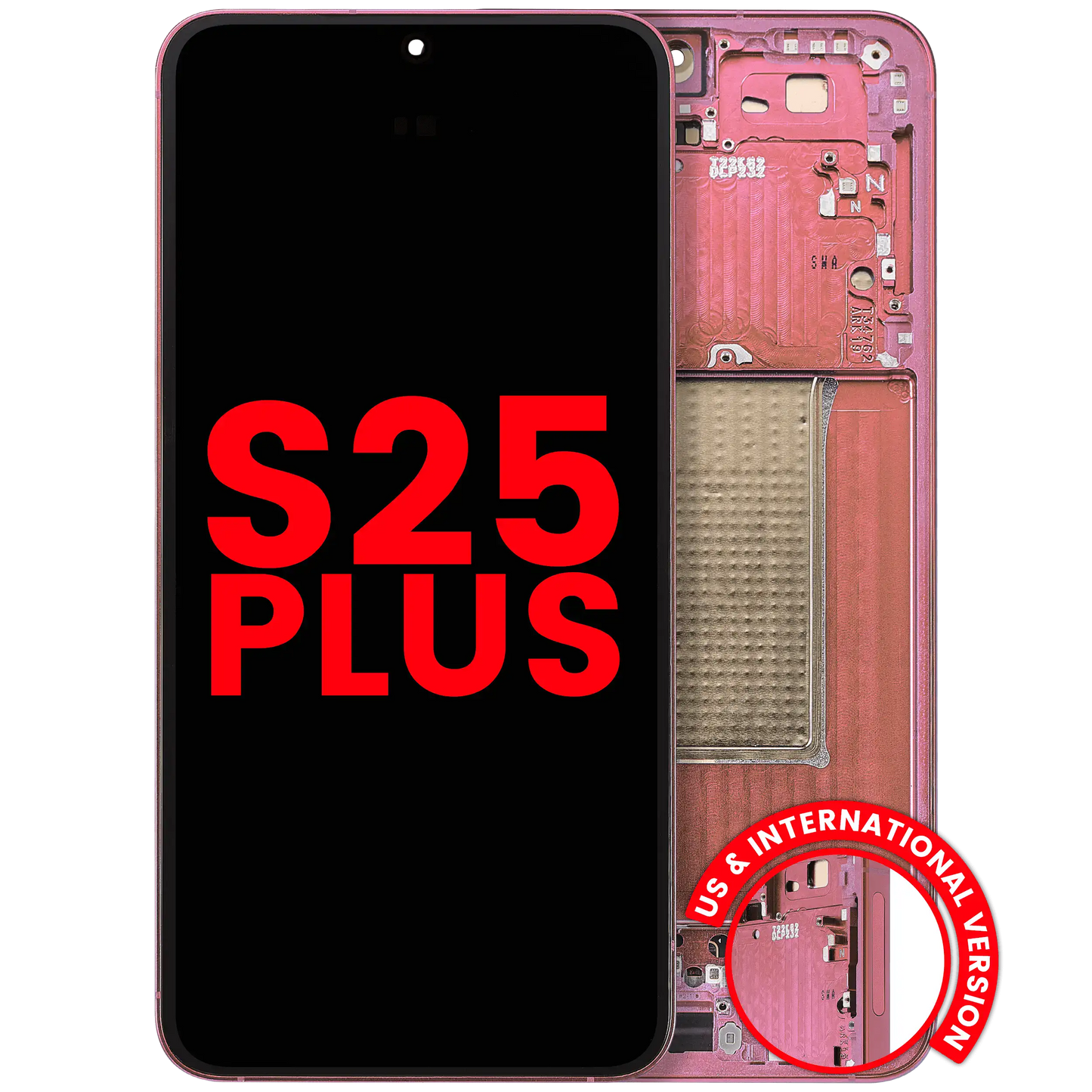 1787378942EconomyReplacementScreenAssemblywithFrameCompatiblewithSamsungGalaxyS25Plus5GAftermarketSoftOLED1