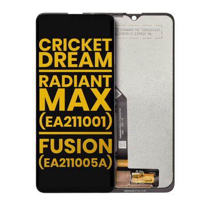 1788586799PremiumScreenAssemblyReplacementCompatiblewithCricketDream5GATTRadiantMax5GFusion5GWithoutFrameFactoryReclaimed1