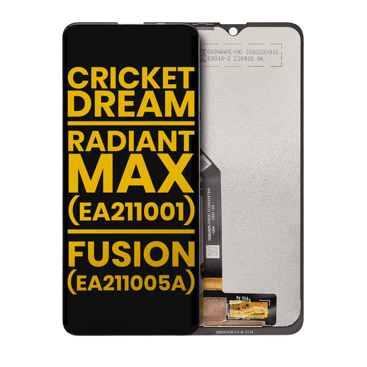 1788586799PremiumScreenAssemblyReplacementCompatiblewithCricketDream5GATTRadiantMax5GFusion5GWithoutFrameFactoryReclaimed1