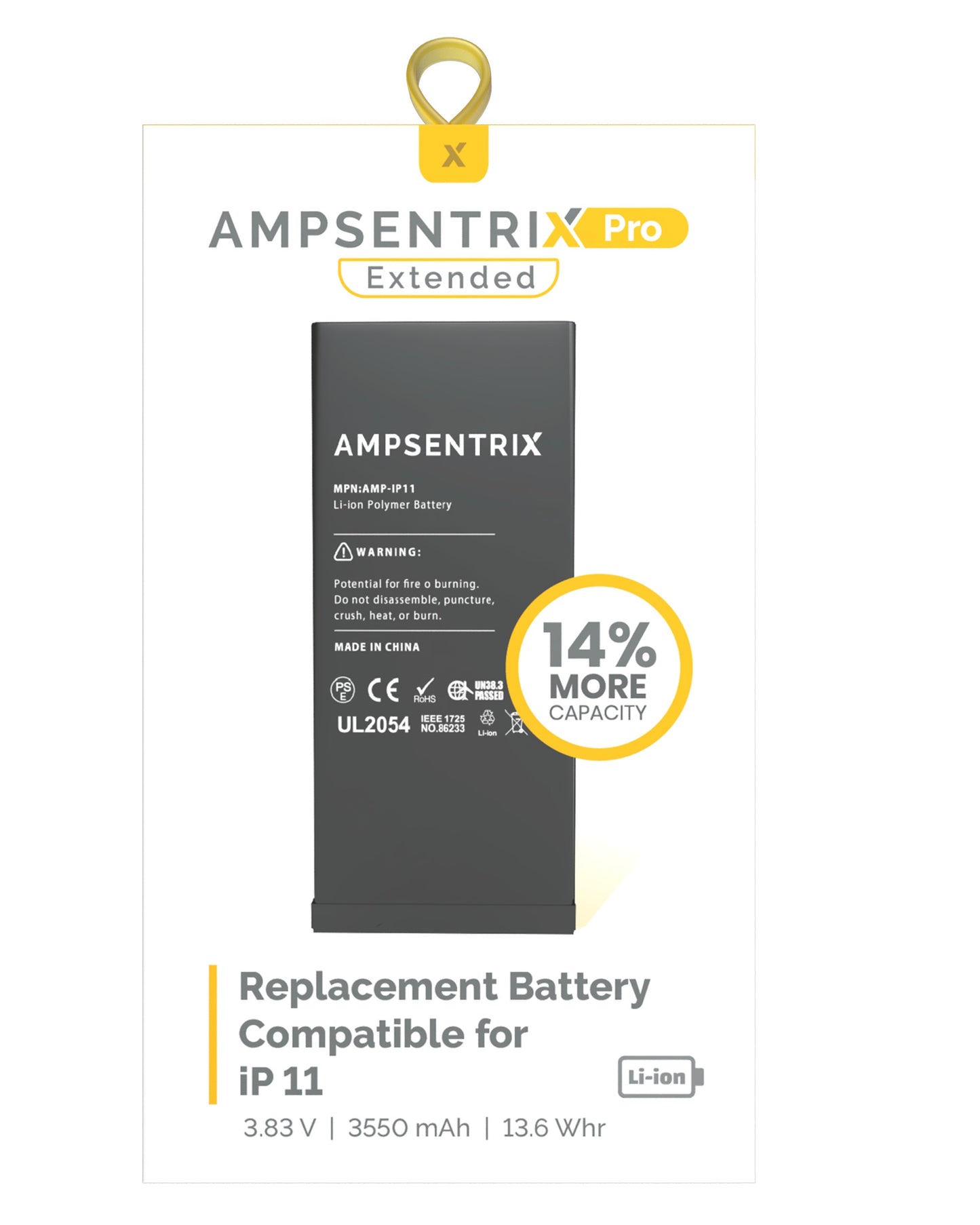Battery Replacement for Apple iPhone 11 (Pro) (Ext)