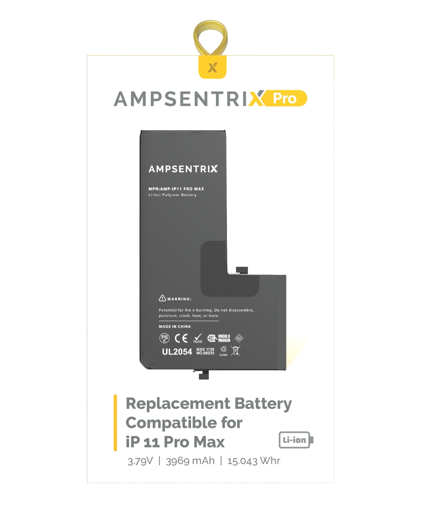 Standard Battery for iPhone 11 Pro Max (Pro)