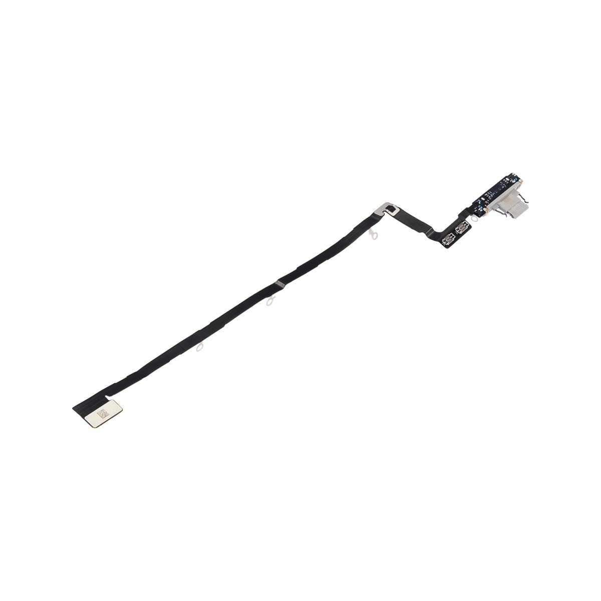 Charging Port Flex for iPhone Air Cloud White angled front view