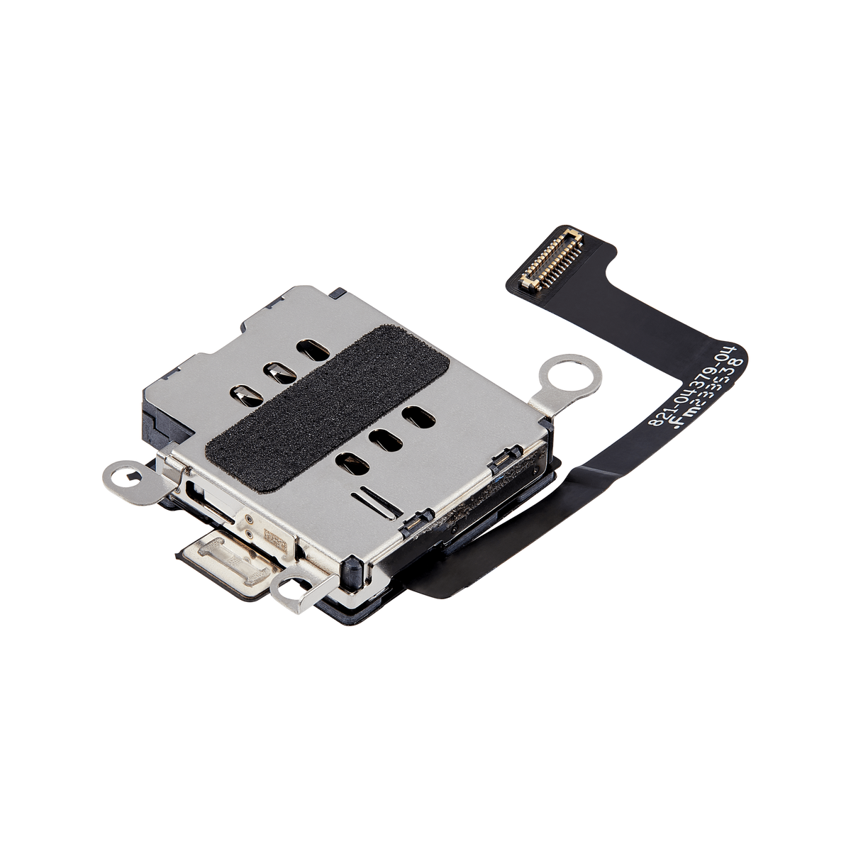 Dual SIM Card Reader for iPhone 15 angled front view