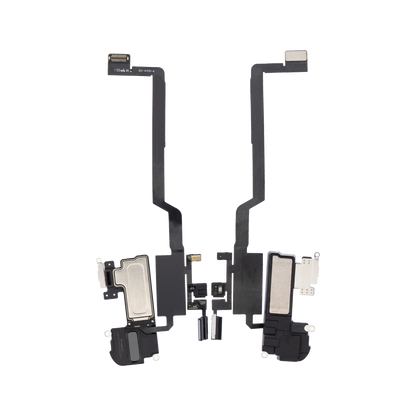 Ear Speaker with Proximity Sensor Flex for iPhone X front and back view