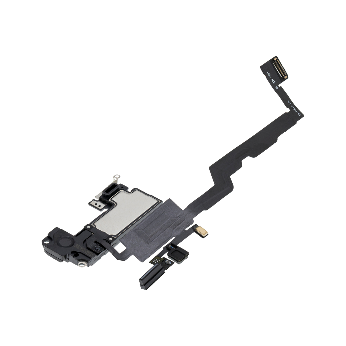 Ear Speaker with Proximity Sensor Flex for iPhone XS angled front view