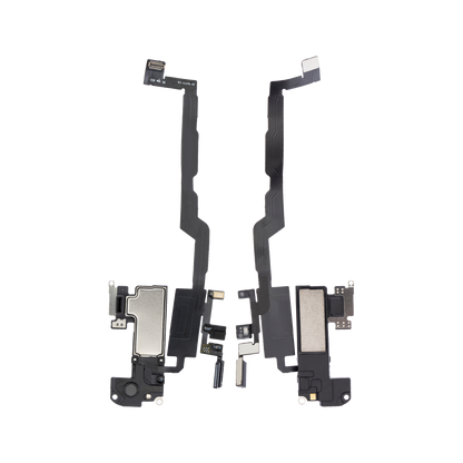 Ear Speaker with Proximity Sensor Flex for iPhone XS front and back view