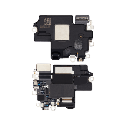 Ear Speaker with Wi-Fi Flex for iPhone 15 front and back view
