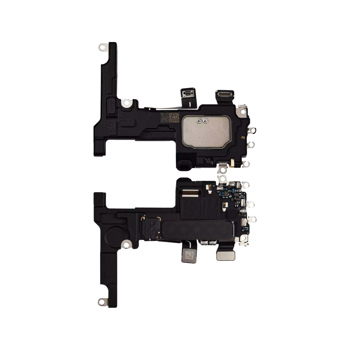 Ear Speaker with Wi-Fi Flex for iPhone 16 Plus front and back view