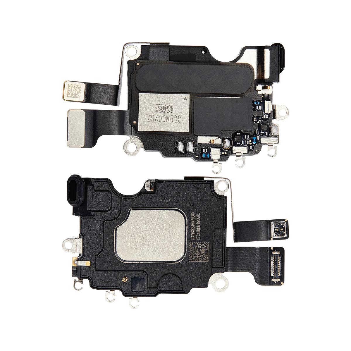 Ear Speaker with Wi-Fi Flex for iPhone 16 Pro Max front and back view
