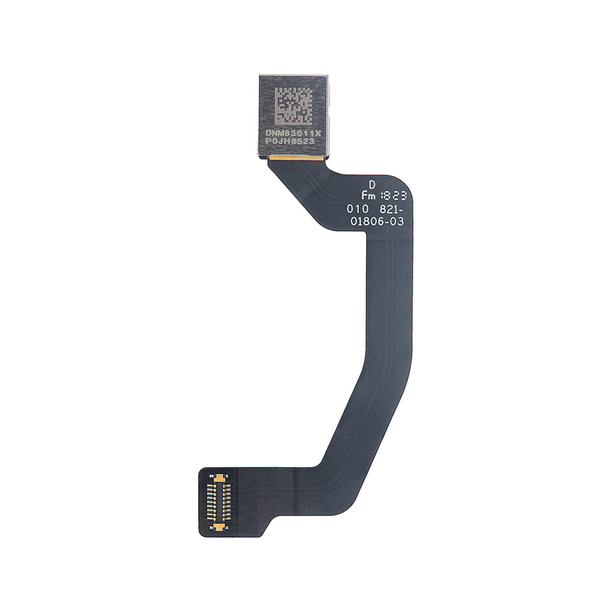 Front Camera with Bracket for iPhone XS Max angled back view