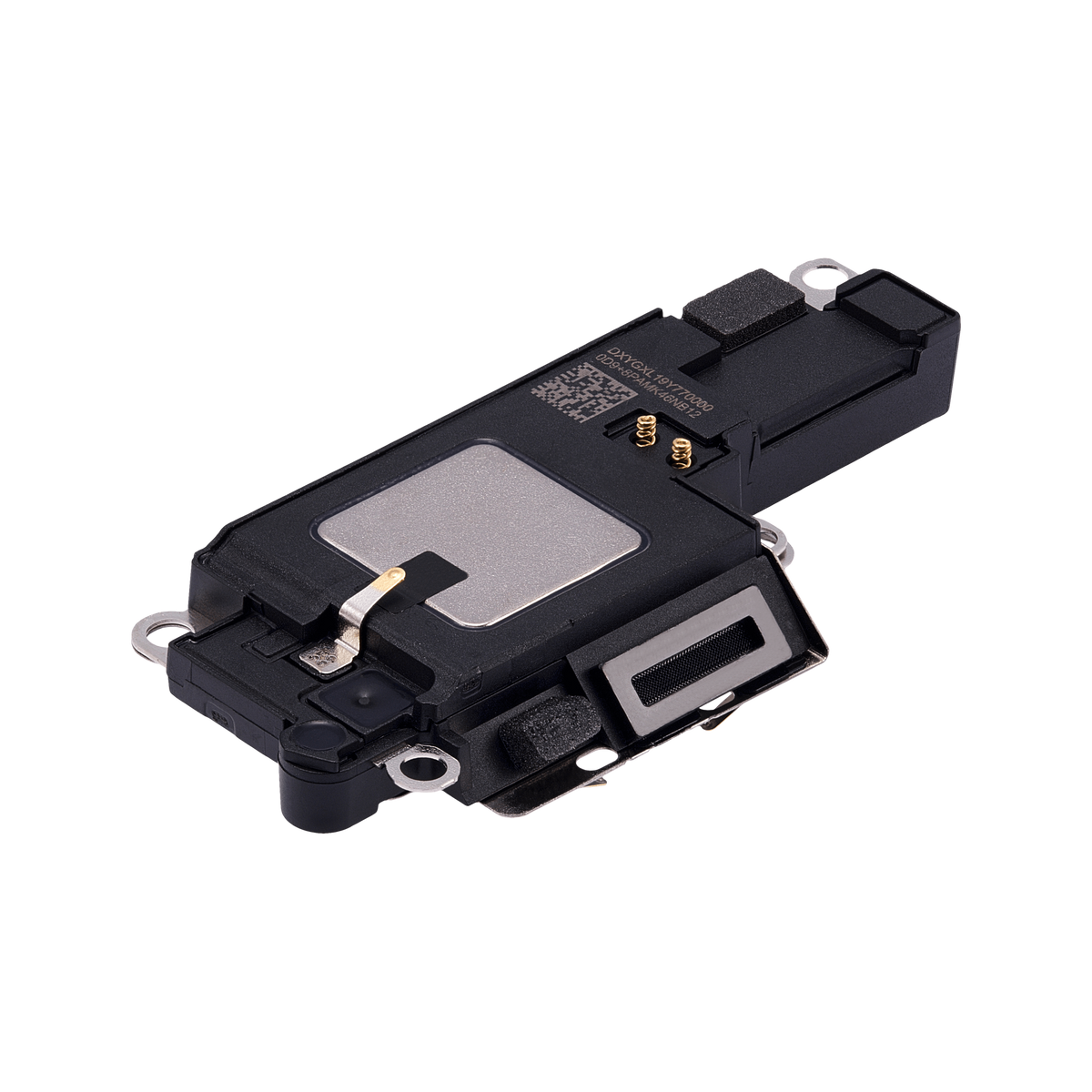 Loudspeaker for iPhone 15 Pro angled back view