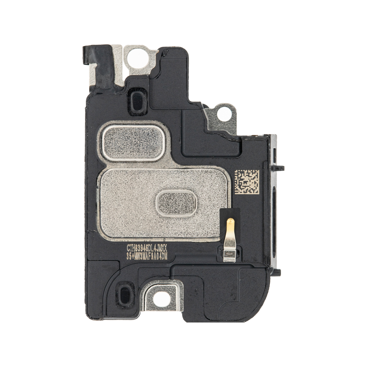 Loudspeaker for iPhone XS angled back view