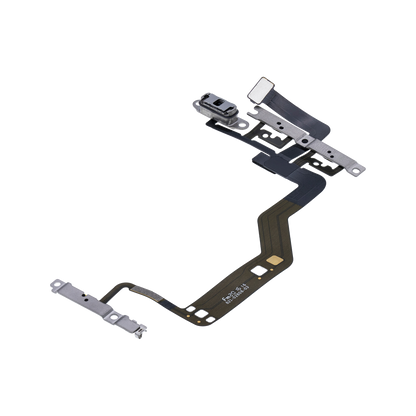 Power and Volume Button Flex for iPhone 12 Mini angled back view
