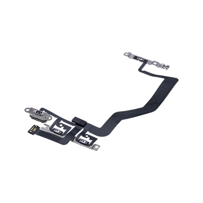 Power and Volume Button Flex for iPhone 12 Mini angled front view