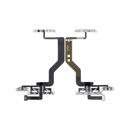 Power and Volume Button Flex for iPhone 12 Mini front and back view