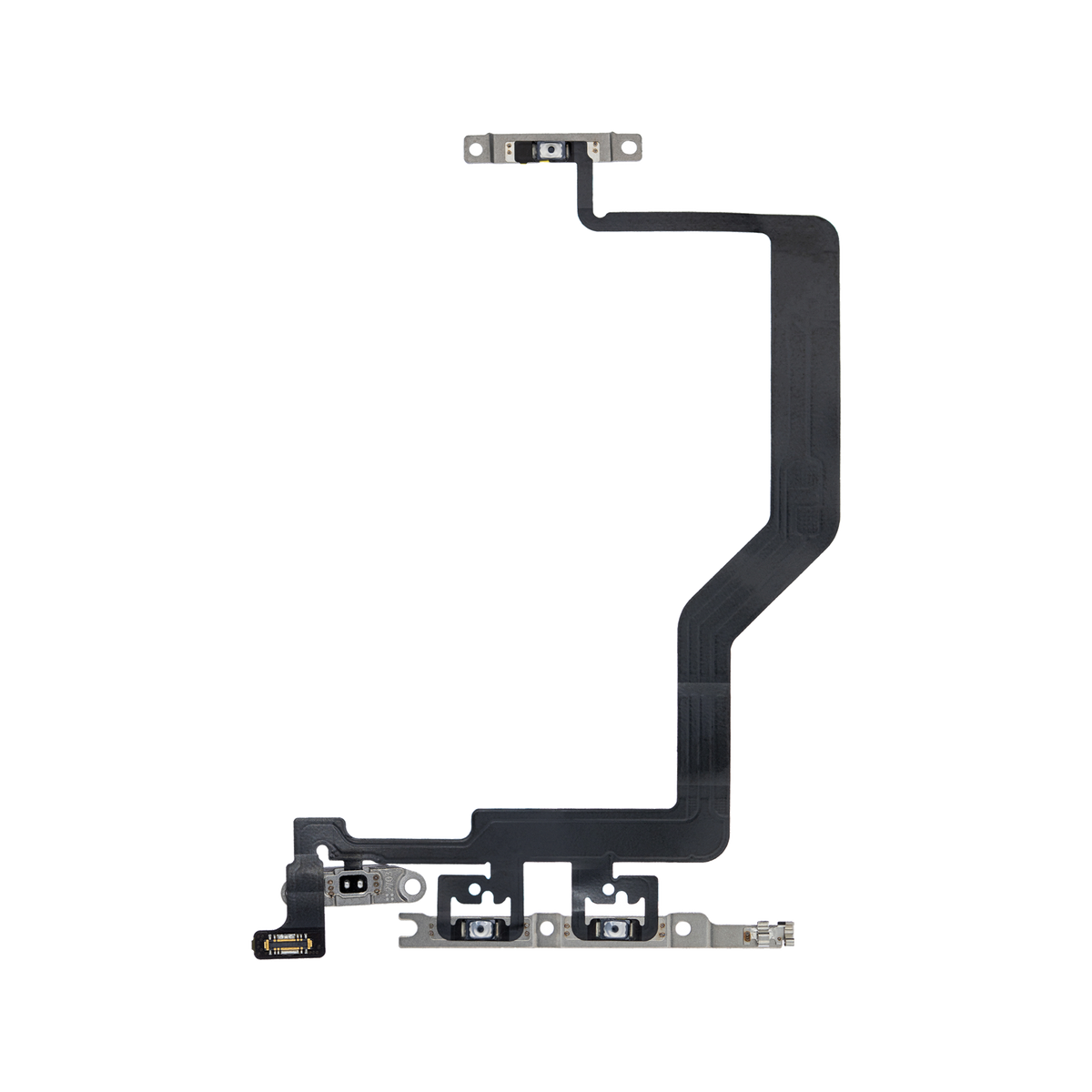 Power and Volume Button Flex for iPhone 12 Pro Max angled front view